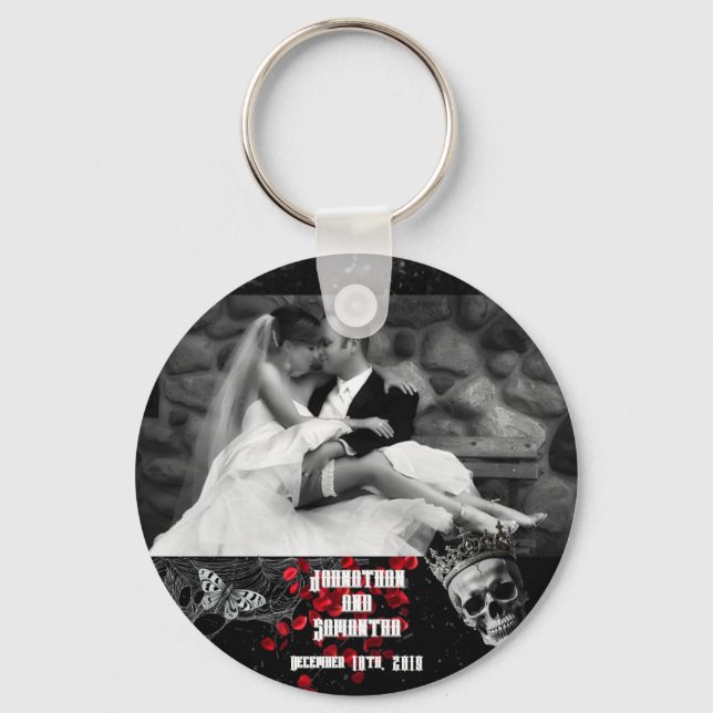 Personalized Photo Key Chain Haunting Adeline Zade (Front)