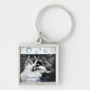 Personalized Photo Key Chain Seahorse Sea Ocean