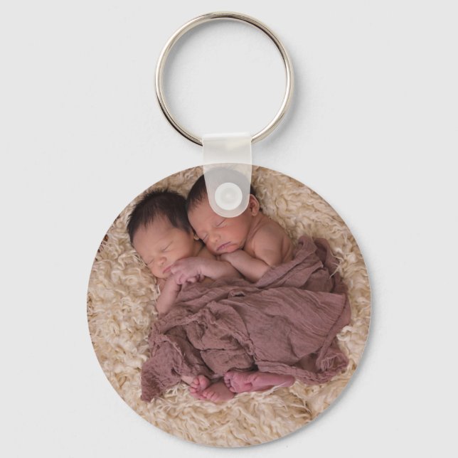 Personalized Photo Keychain (Front)