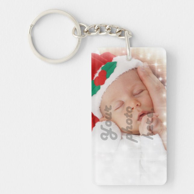 Personalized photo keychain (Front)