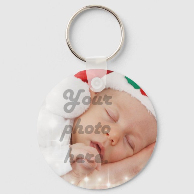 Personalized photo keychain (Front)