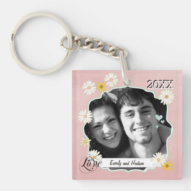 Personalized Photo Keychain (Front)