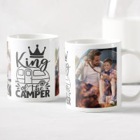 Personalized Photo King Of The Camper Quote