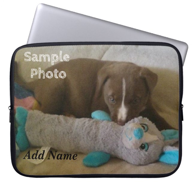 Personalized Photo Laptop Case (Front)
