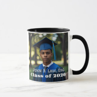 Personalized Photo Law School Survivor Mug