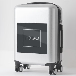 Personalized Photo, Logo on Charcoal Grey Colour