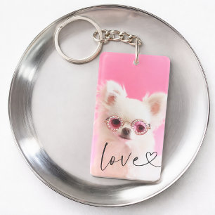 Personalized Photo   Love  Keychain