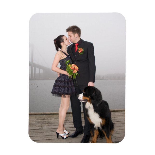 Personalized Photo Magnet (Vertical)