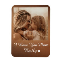 Personalized Photo Magnet Custom Mother’s Day Gift