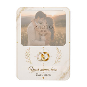 Personalized Photo Magnet Sacred Union Wholeness
