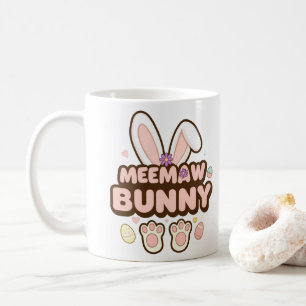Personalized Photo "MeeMaw Bunny" Easter Coffee Mug