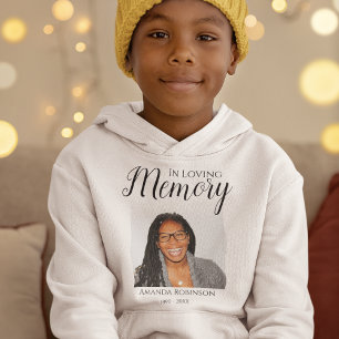 Custom memorial hoodies sale