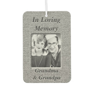 Personalized Photo Memorial Air Freshener