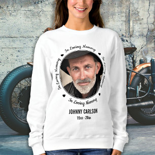 Personalized Photo Memorial In Loving Memory Sweatshirt
