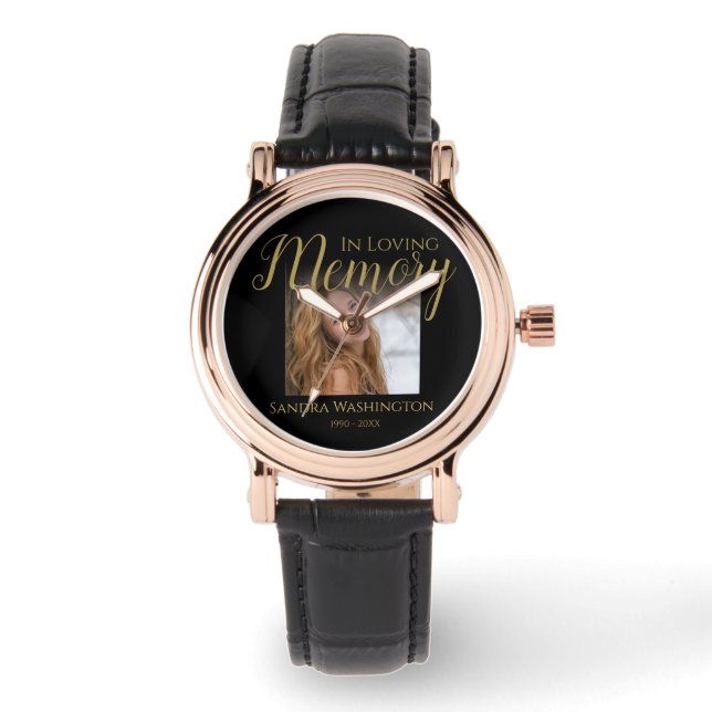 Personalized Photo Memorial Watch (Front)
