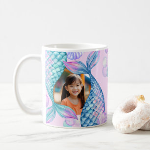 Personalized Photo Mermaid Mug