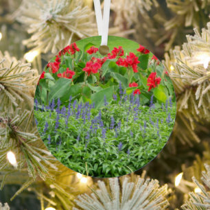 Personalized Photo Metal Ornament