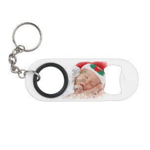 Personalized photo mini bottle opener