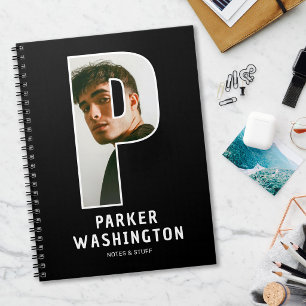 Personalized Photo Monogram Notebook