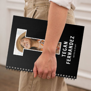 Personalized Photo Monogram Notebook
