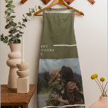 Personalized Photo Mothers Day Gift Apron<br><div class="desc">Make this Mother's Day unforgettable with our Personalized Photo Gift on Zazzle! Celebrate the special bond between you and your mom with a heartfelt keepsake she'll cherish forever. Simply upload your favourite photo, and we'll create a stunning custom product that captures your precious memories together. Whether it's a cozy mug...</div>