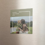 Personalized Photo Mothers Day Gift Magnet<br><div class="desc">Make this Mother's Day unforgettable with our Personalized Photo Gift on Zazzle! Celebrate the special bond between you and your mom with a heartfelt keepsake she'll cherish forever. Simply upload your favourite photo, and we'll create a stunning custom product that captures your precious memories together. Whether it's a cozy mug...</div>