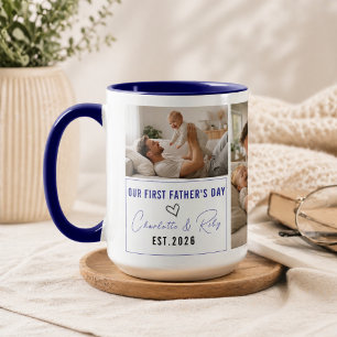 Personalized Photo Mug – Our First Father’s Day