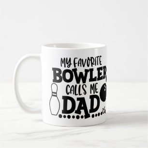 Personalized Photo My Favourite Bowler Calls Me Da Coffee Mug