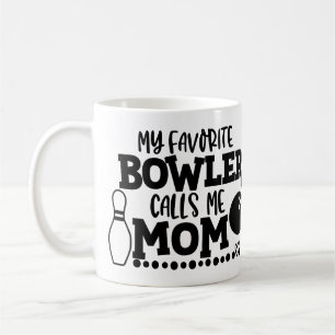 Personalized Photo My Favourite Bowler Calls Me Mo Coffee Mug