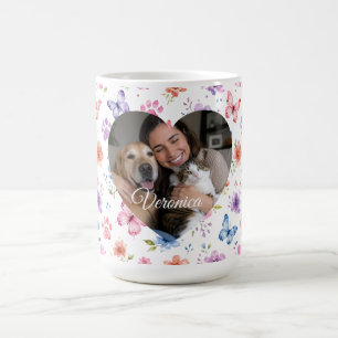 Personalized Photo & Name Gift Cat Lover Mug