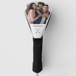 Personalized Photo Name Golf Clubs Golf Head Cover