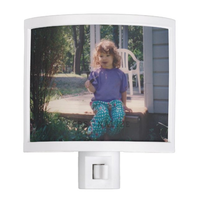 Personalized Photo Nite Light (Front)