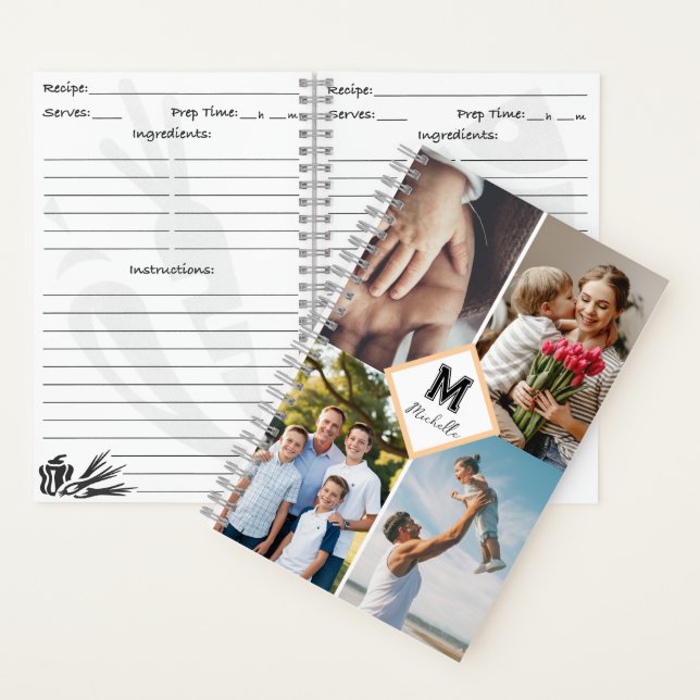 "Personalized Photo Notebook  (Inside)