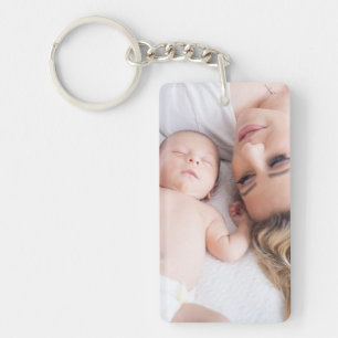 Personalized Photo of Family  Key Chain