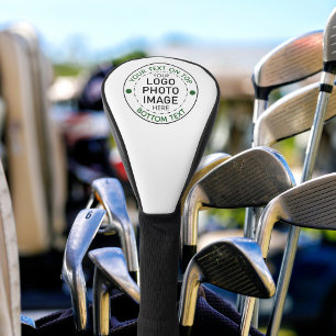 Personalized Photo or Logo Custom Colour Golf Head Cover