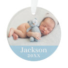 Personalized Photo Ornament | Custom Colour