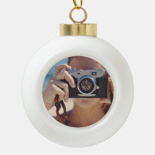 Personalized Photo Ornament for Christmas Holidays