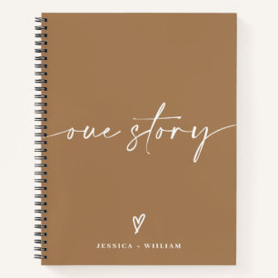 Personalized Photo Our Story Couple Journal
