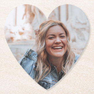 Personalized Photo Paper Coaster