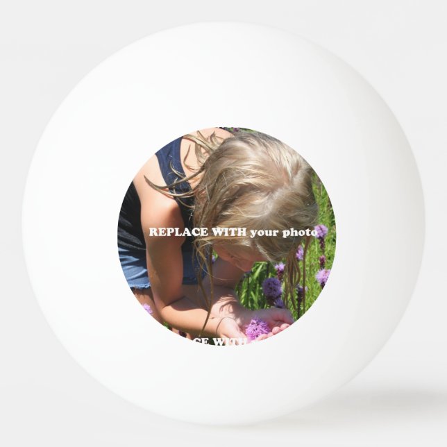Personalized Photo Ping Pong Balls (Front)