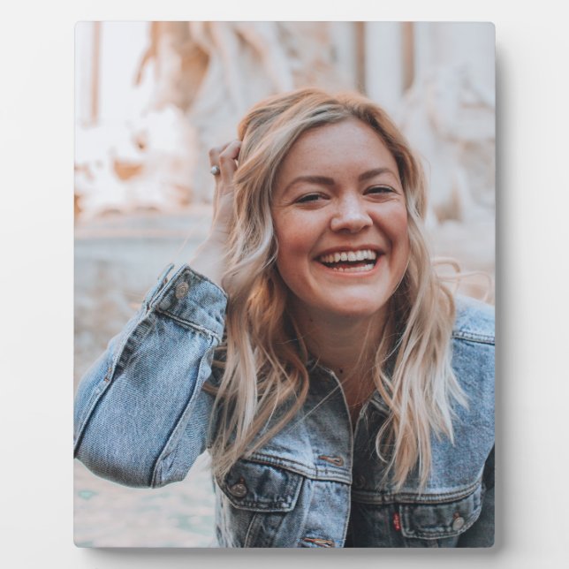 Personalized Photo Plaque (Front)
