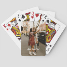 Personalized Photo Playing Cards