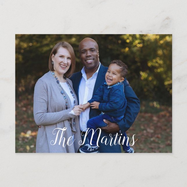 Personalized Photo Postcard (Front)