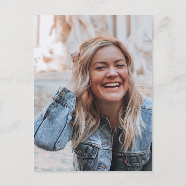 Personalized Photo Postcard (Front)