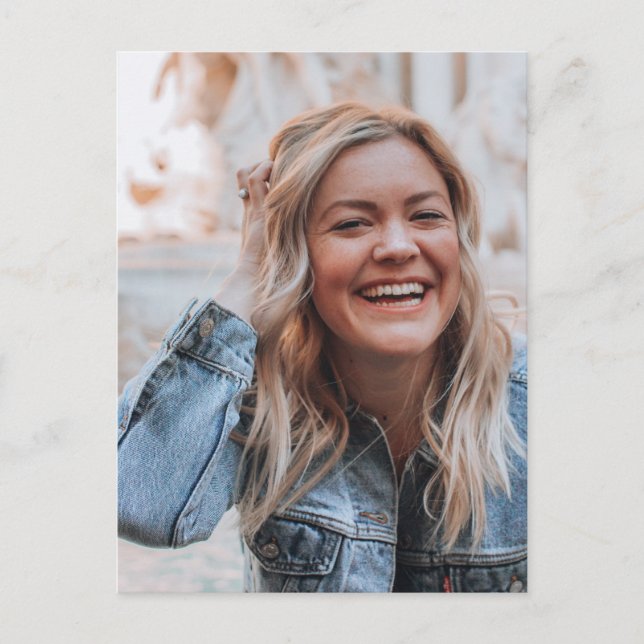 Personalized Photo Postcard (Front)