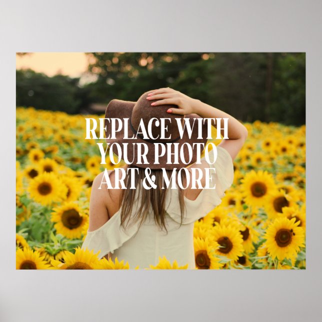 Personalized Photo Poster (Front)