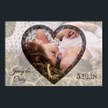 Personalized Photo Poster for Couple<br><div class="desc">Personalized Photo Poster for Couple 's anniversary or wedding. Just add your favourite photo and wedding or anniversary date.</div>