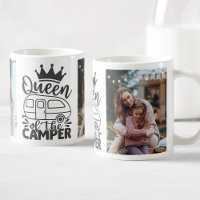 Personalized Photo Queen Of The Camper Quote