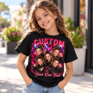 Personalized Photo Rap 90s T-Shirt