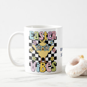 Personalized Photo Retro Easter Coffee Mug